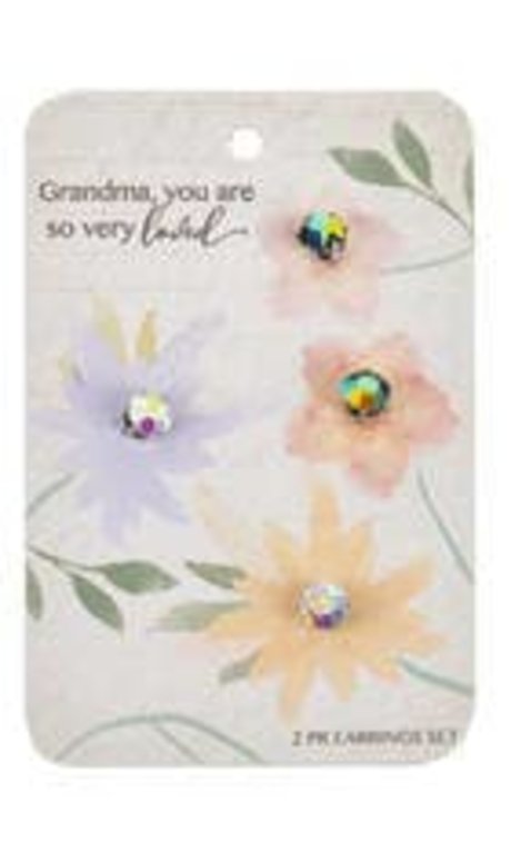 Grandma, you are so loved, Earrings