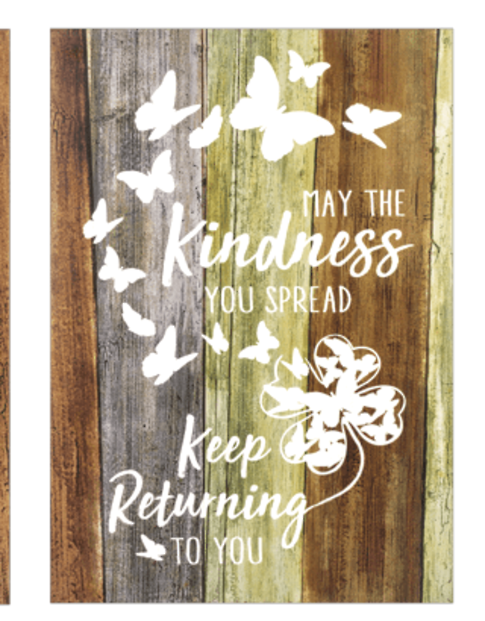 May the Kindness you Spread Keep Returning Wall Decor