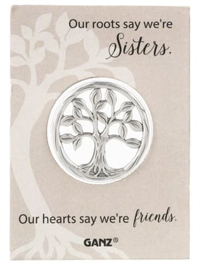 Tree of Life Token-Our roots say we\'re sisters, our heart\'s say 