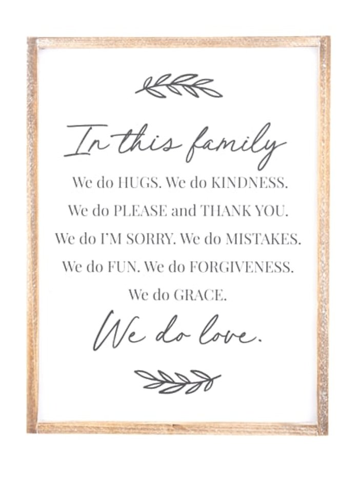 In this Family Wall Decor