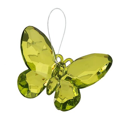 August Birthstone Butterfly Ornament
