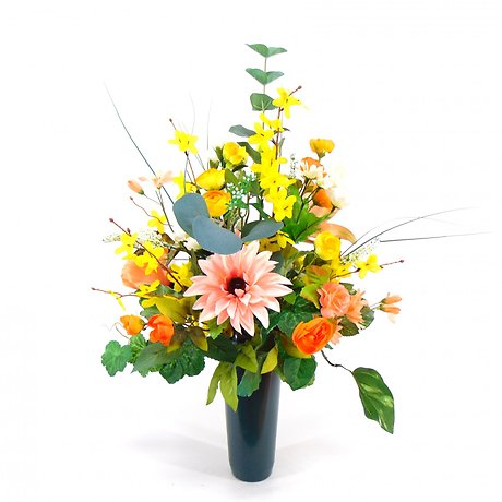 Wildflower Dreams Silk Cemetery Design