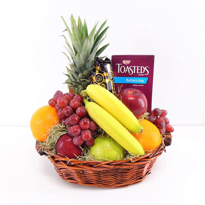 Fruit, Cheese, Cracker Basket
