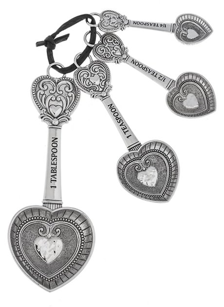 Hearts-Measuring Spoon Set