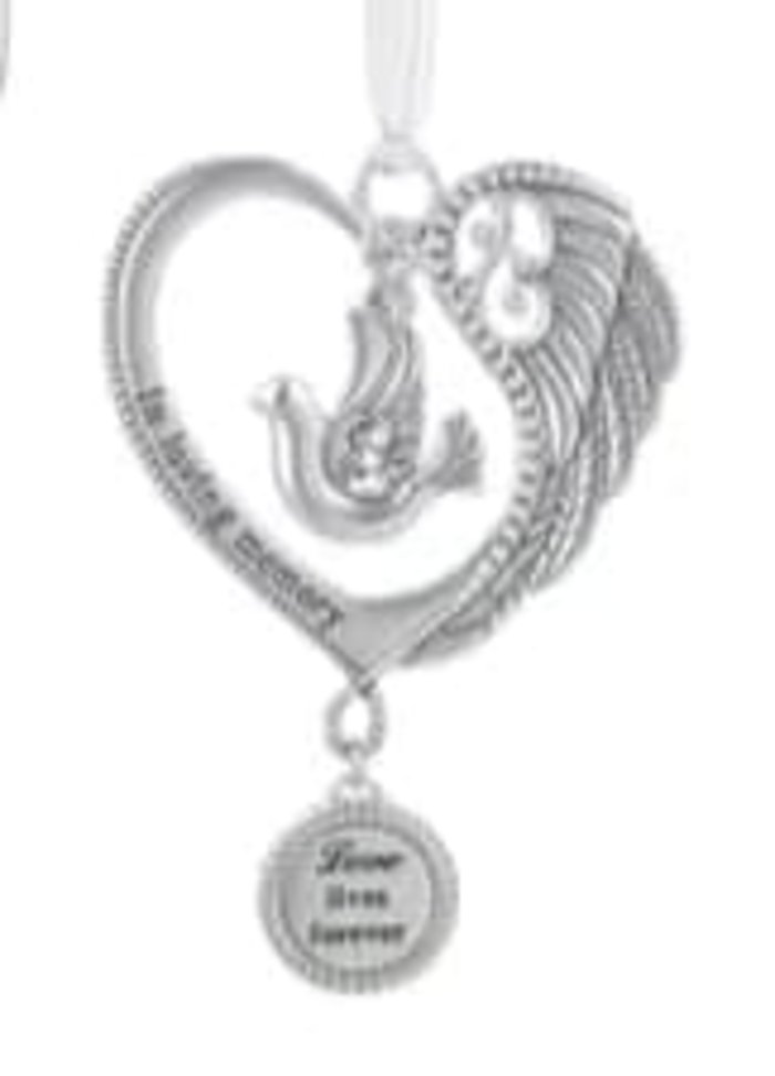 In Loving Memory-Love Lives Forever Ornament