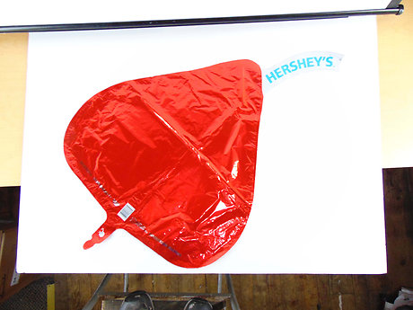 Hersey\'s Kiss Mylar Balloon