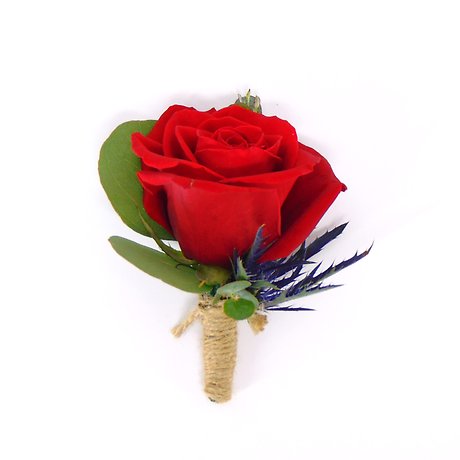 Red Rose &amp; Navy-Twine