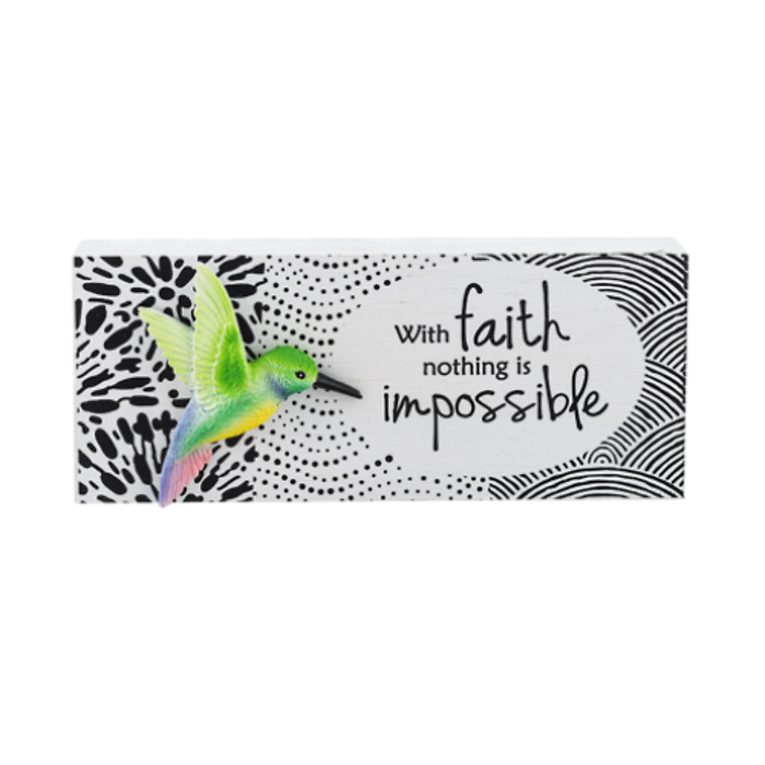 Hummingbird Shelf Sitter