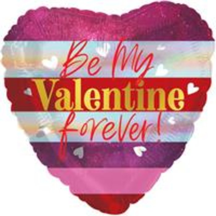 Be My Valentine Forever Mylar Balloon