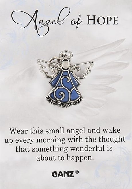 The Angel of Hope Pin