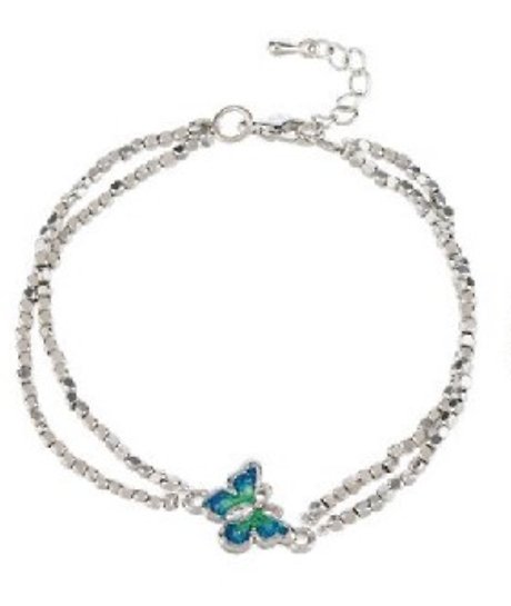 Blue Butterfly Bracelet