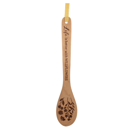 Wildflower Spoon-Life is Better with Wildflowers