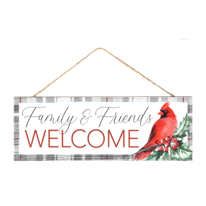 Family &amp; Friends Welcome Sign