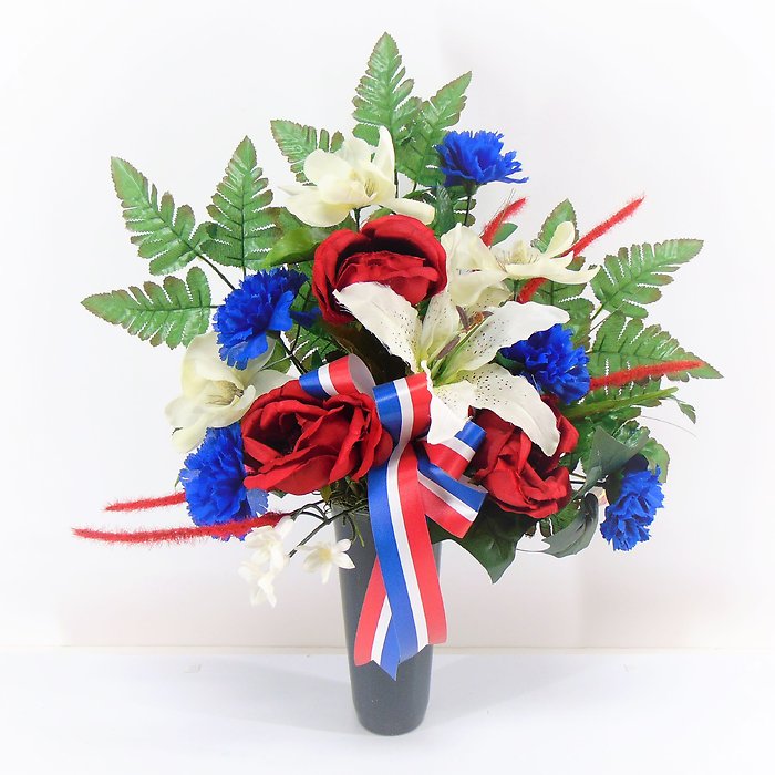 Silk Patriotic Cemetery Design