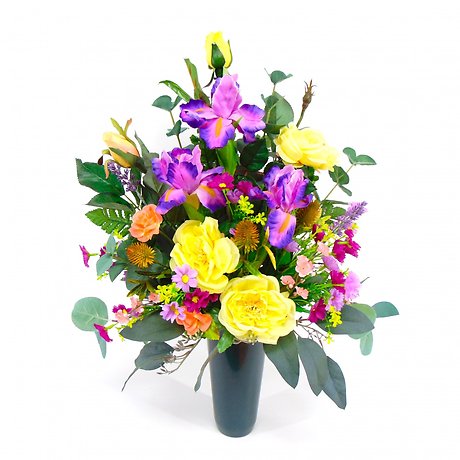Blissful Garden Cemetery Silk Design