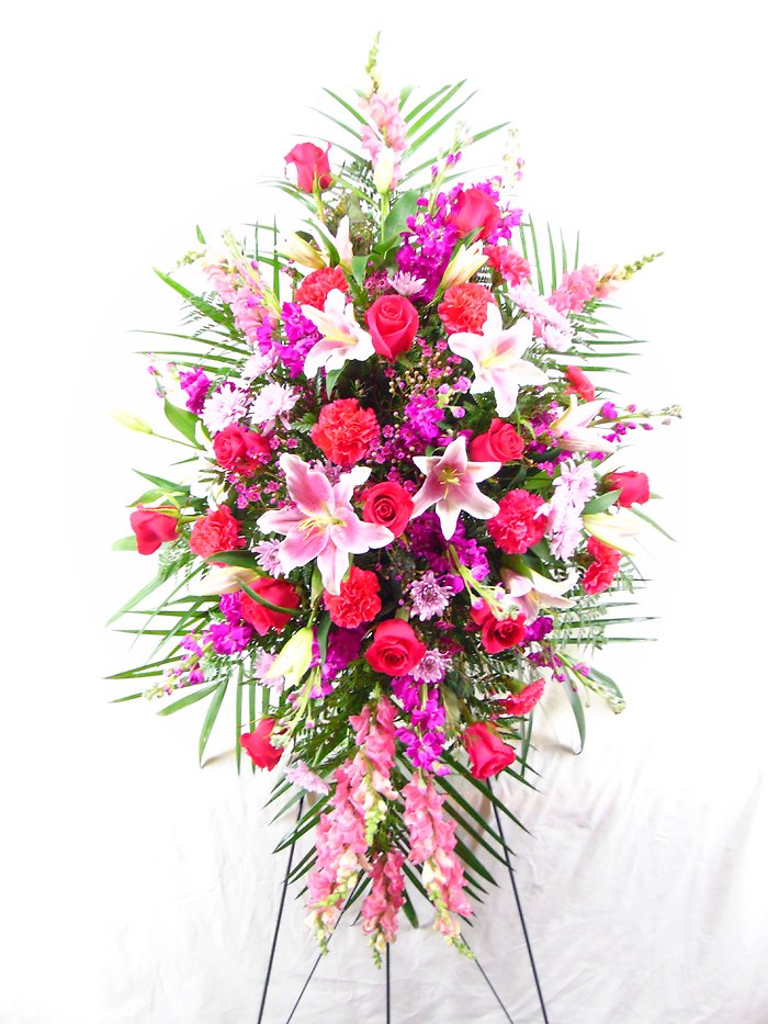Pink Poetry Standing Spray