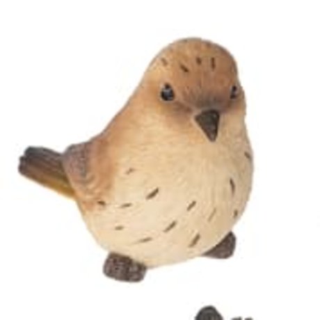 Thrush Bird Figurine