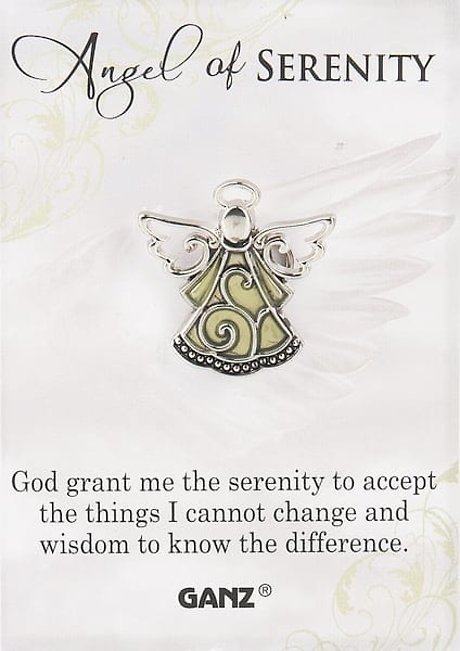 Angel of Serenity Pin