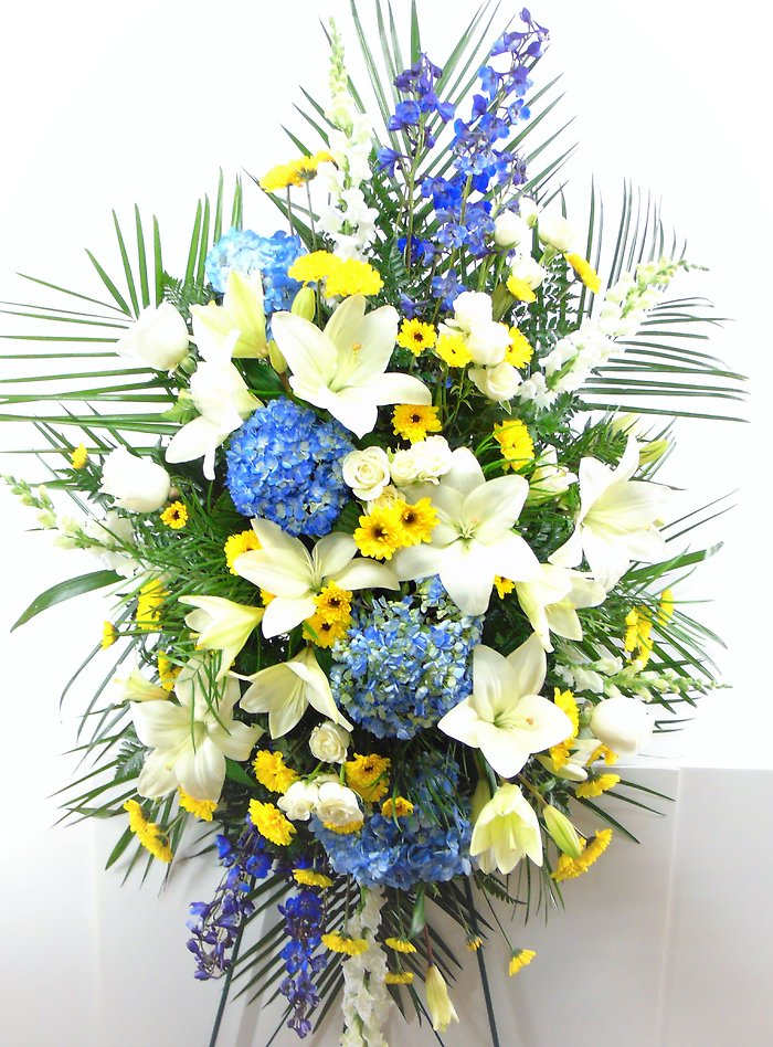 Blue Sanctuary Standing Spray