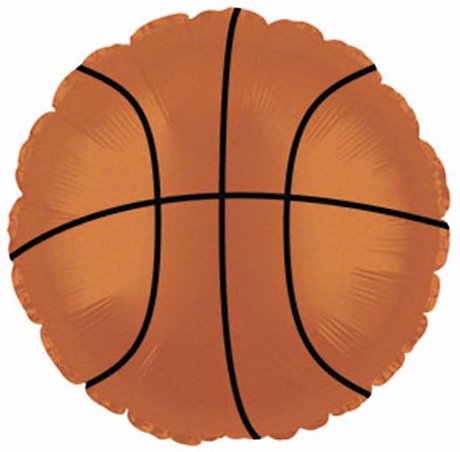 Basketball Mylar Balloon