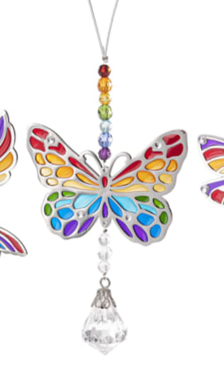 Rainbow Butterfly Sun Jewel