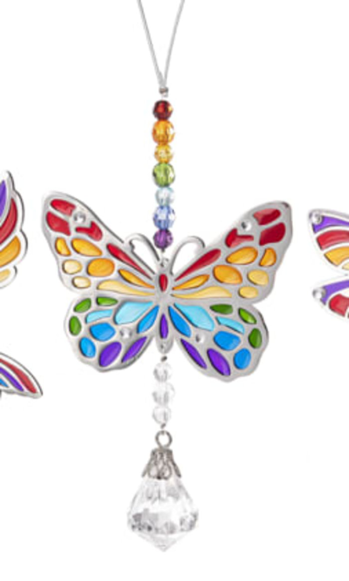 Rainbow Butterfly Sun Jewel