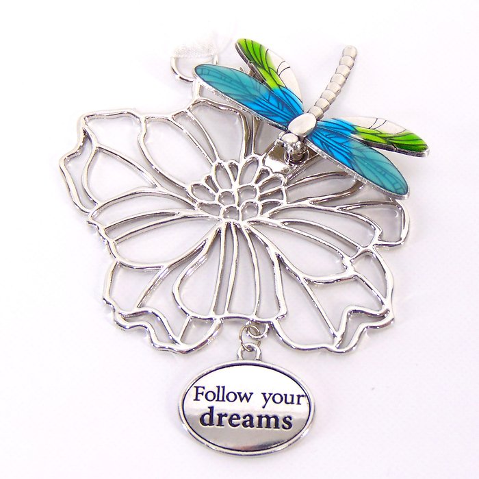 Follow your Dreams, Dragonfly Ornament