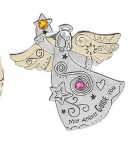 May Angels Guide You-Visor Clip