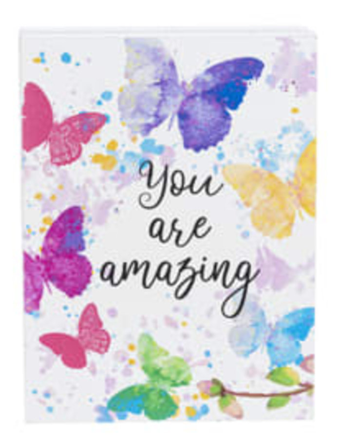 Block Talk Greeting Card-You are Amazing-Thank-you