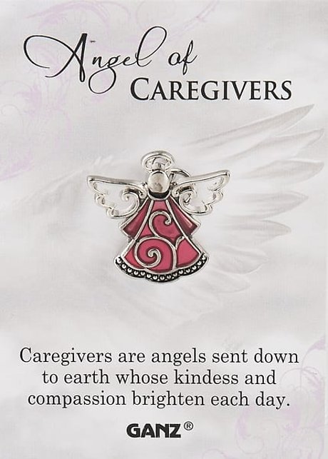 Angel of Caregivers Pin