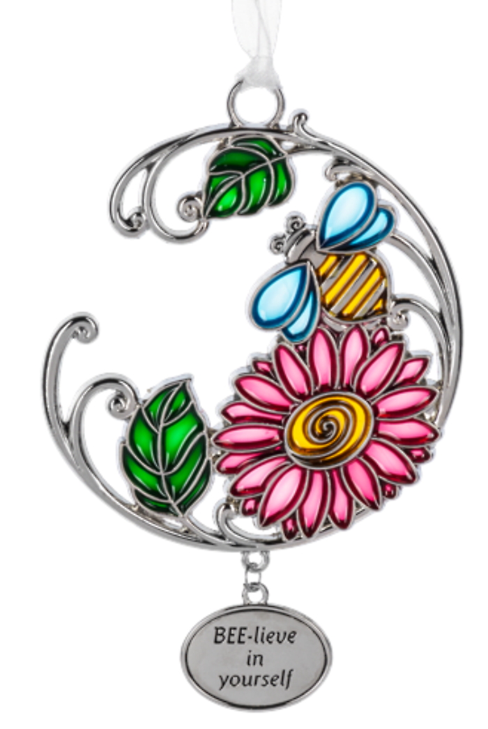 BEE-lieve in yourself. Ornament
