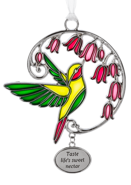Taste life\'s sweet nectar. Ornament