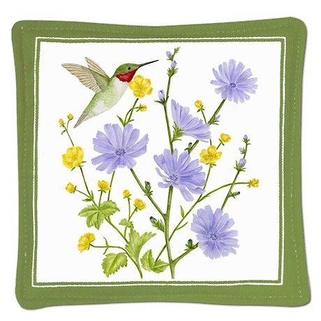 Spiced Mug Mat, Perwinkle - Made in the USA