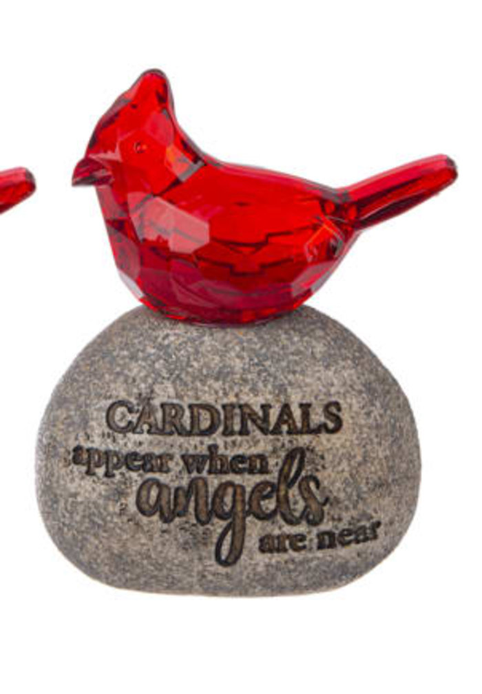 Cardinals Appear Message Stone