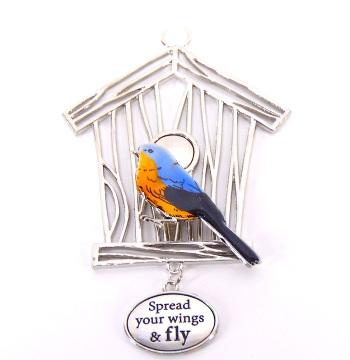 Spread Your Wings &amp; Fly Bird Ornament