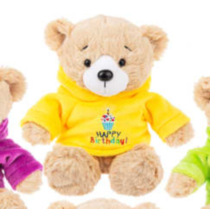 Plush Happy Birthday Bear