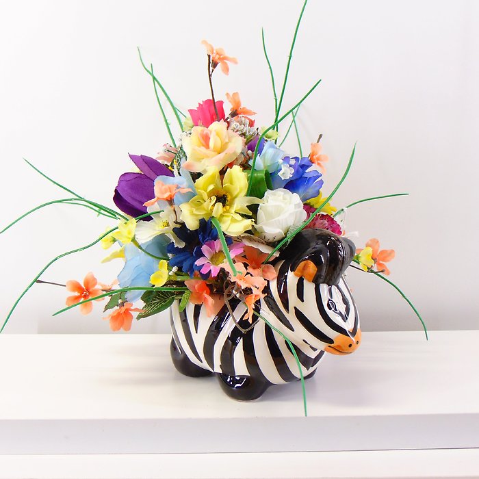 Silk New Baby Design in Ceramic Zebra