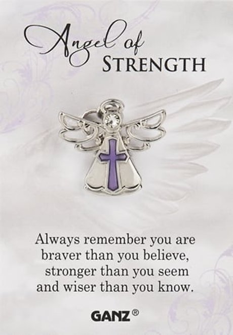Angel of Strenth Pin