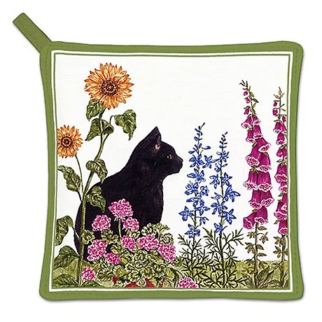 Potholder, Oscar the Cat - Made in USA