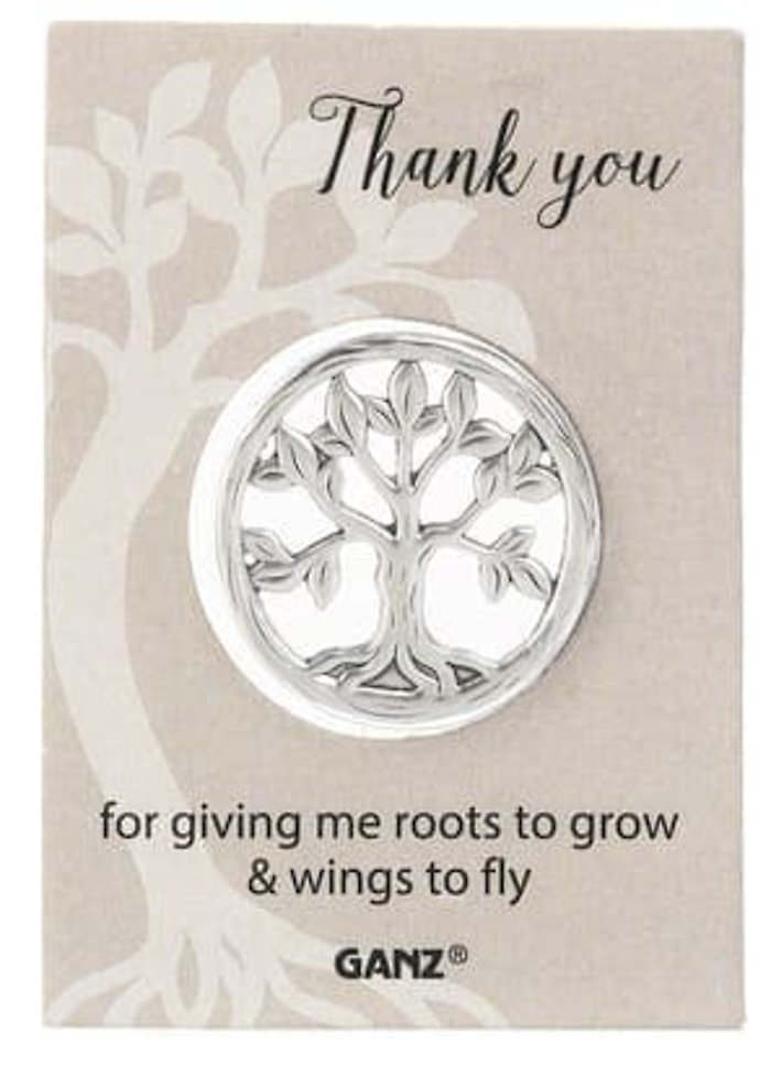 Tree of Life Token-Thank you for giving me roots to grow and win