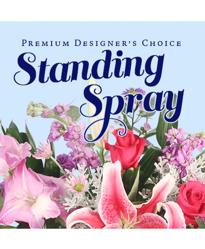 Pretty Pastels Designer Choice Standing Spray