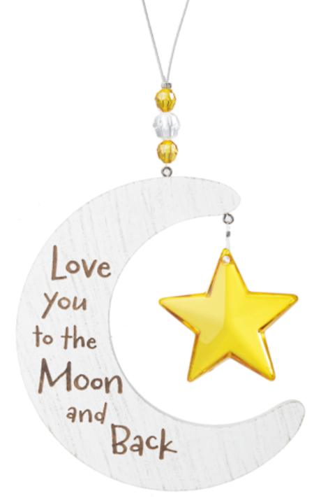 Love You to the Moon and Back Ornament