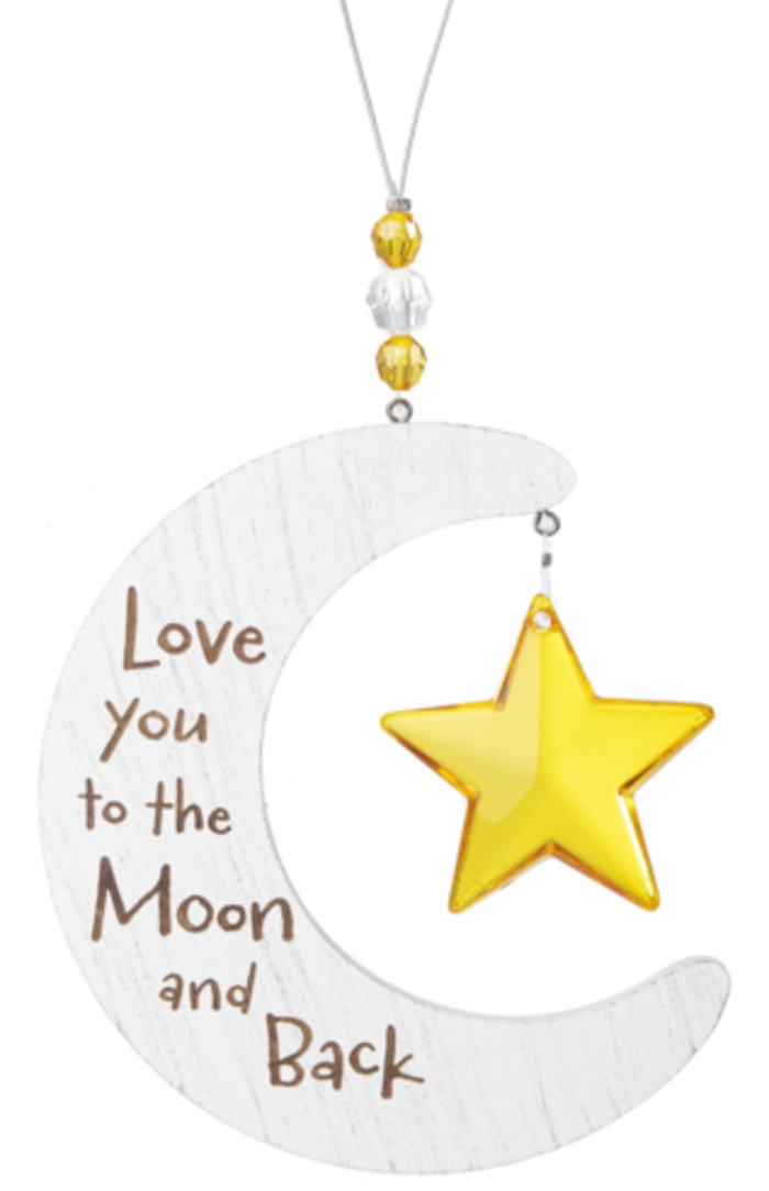 Love You to the Moon and Back Ornament