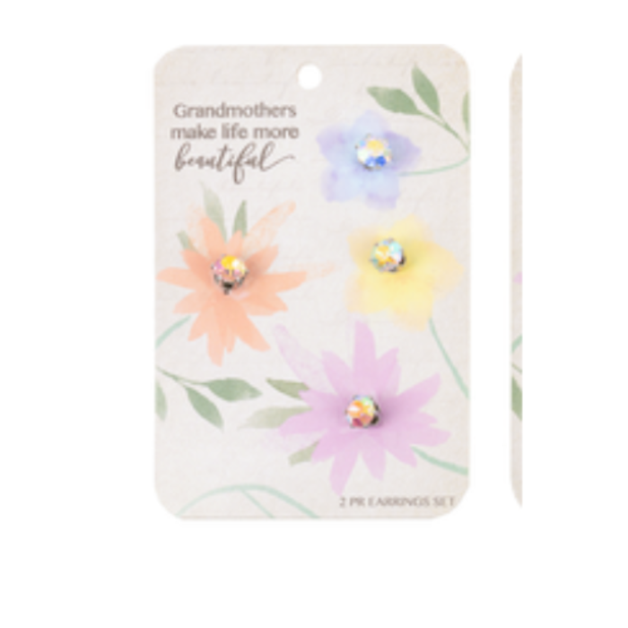 Grandmother\'s make life more beautiful, Earring Set