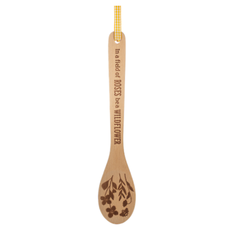 Wildflower Spoon-In the field of Rose be the Wildflowers