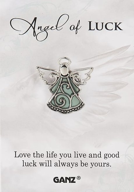 Angel of Luck Pin