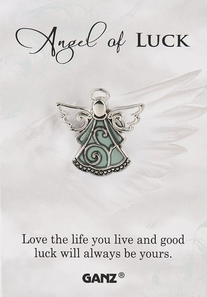 Angel of Luck Pin