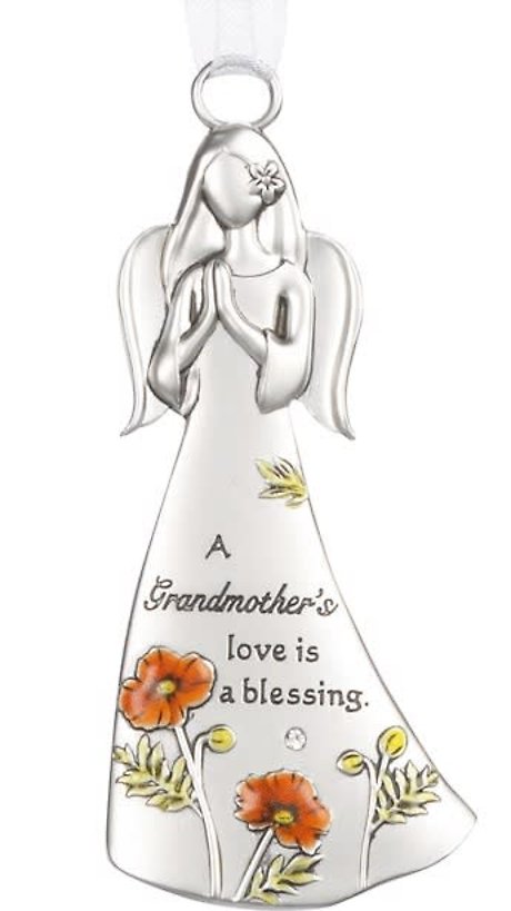 A Grandmother\'s Love is a Blessing Angel Ornament