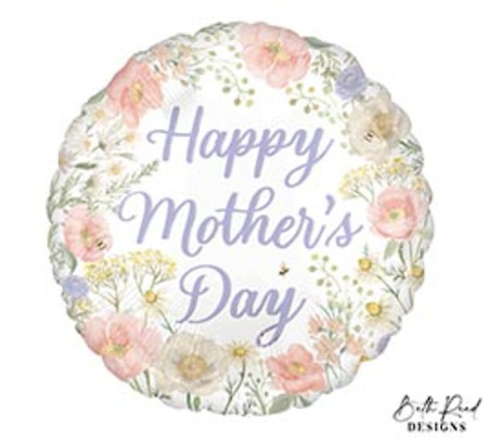 Happy Mother\'s Day Meadow Mylar