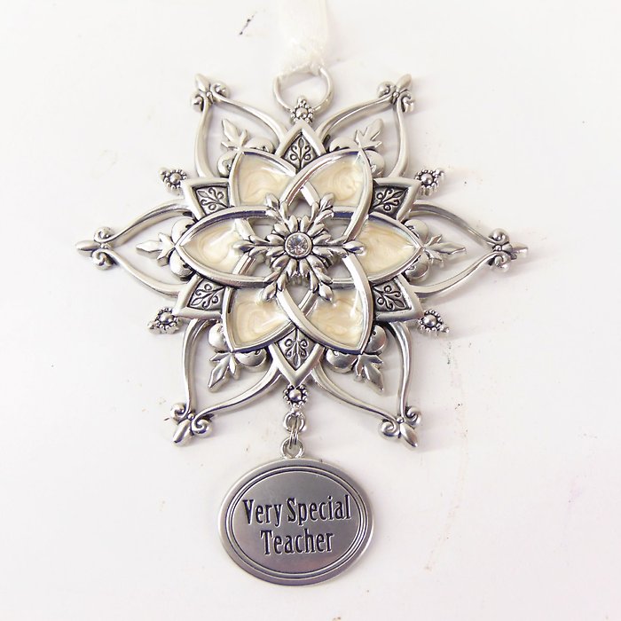 Very Special Teacher Snowflake